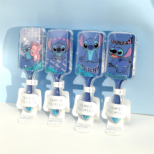 Disney Stitch Air Cushion Comb Cute Cartoon Angel Massage Hairdressing