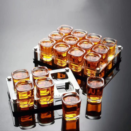 65ml Shot Glass Set Thicken Borosilicate Spirit Glass White Wine Glass Cup Party Bar KTV Shot Glasses Whisky Cups Drinkware Set