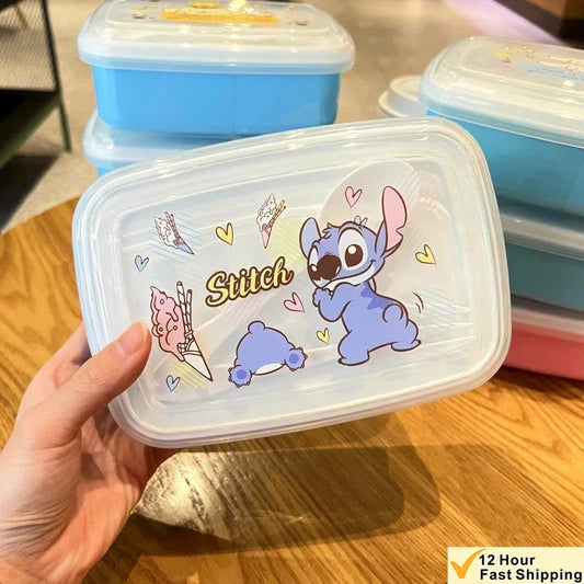 Disney Stitch Lunch Box Kawaii